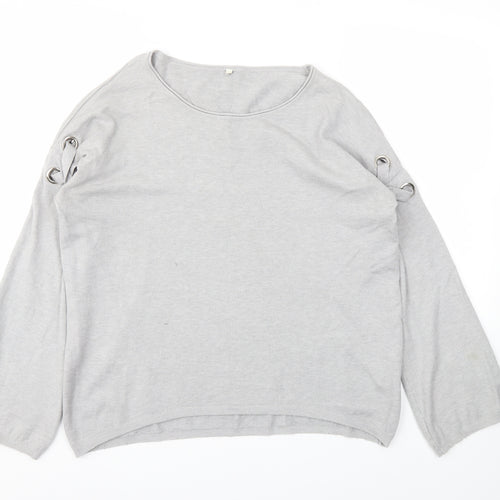 Preworn Womens Grey   Pullover Jumper Size M