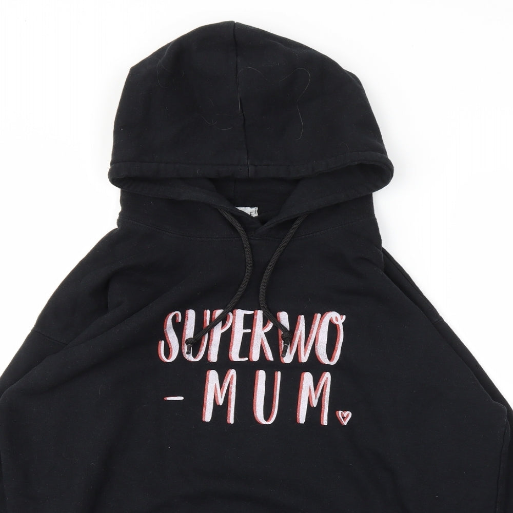 In the Style Womens Black   Pullover Jumper Size 12