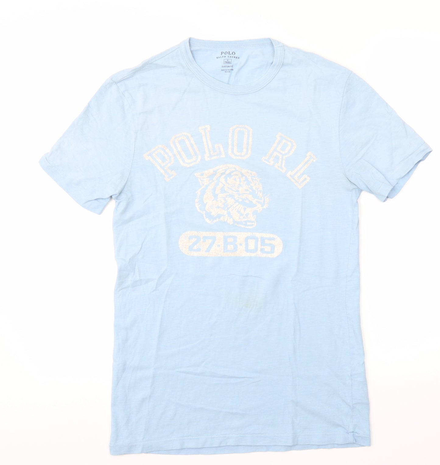 Ralph Lauren Mens Blue    T-Shirt Size S
