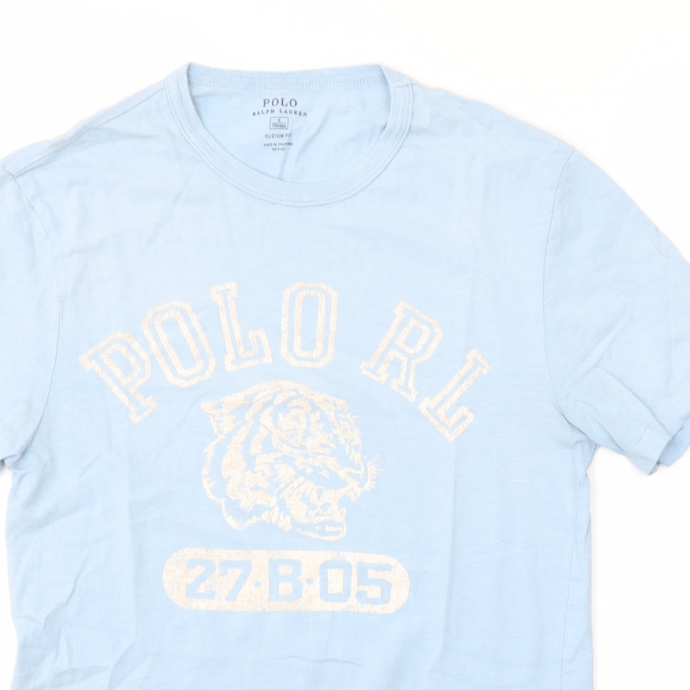Ralph Lauren Mens Blue    T-Shirt Size S