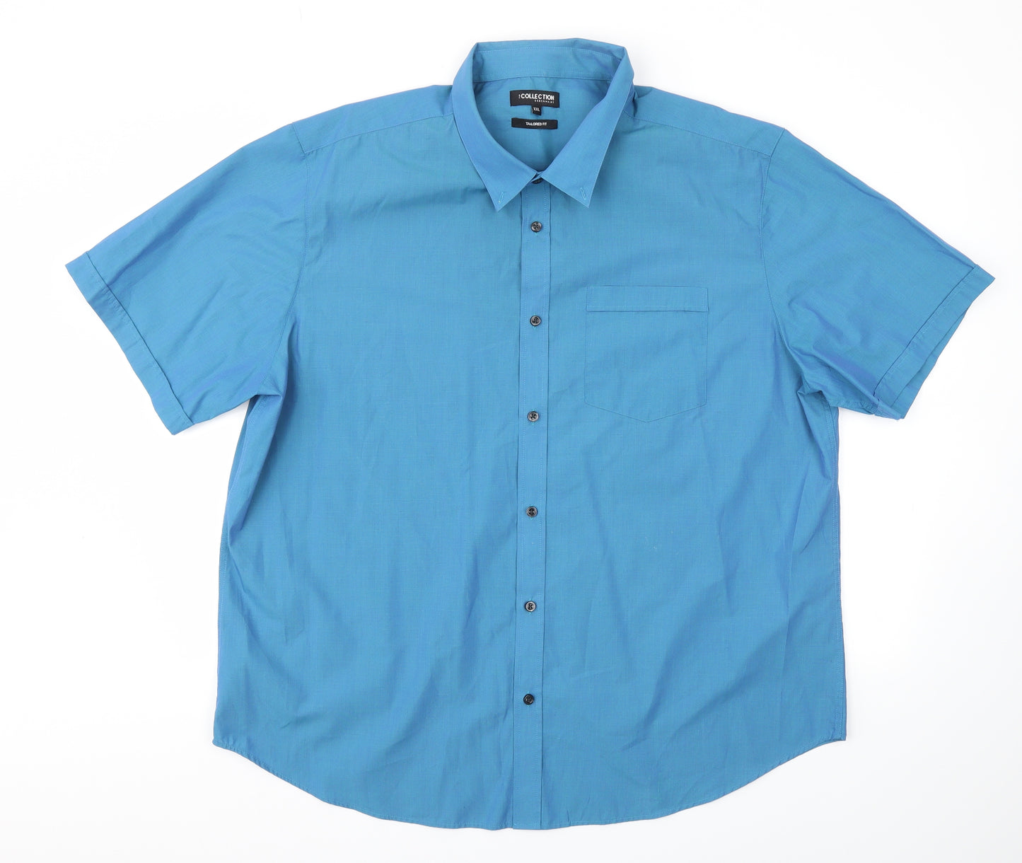 debanhams Mens Blue    Dress Shirt Size 2XL