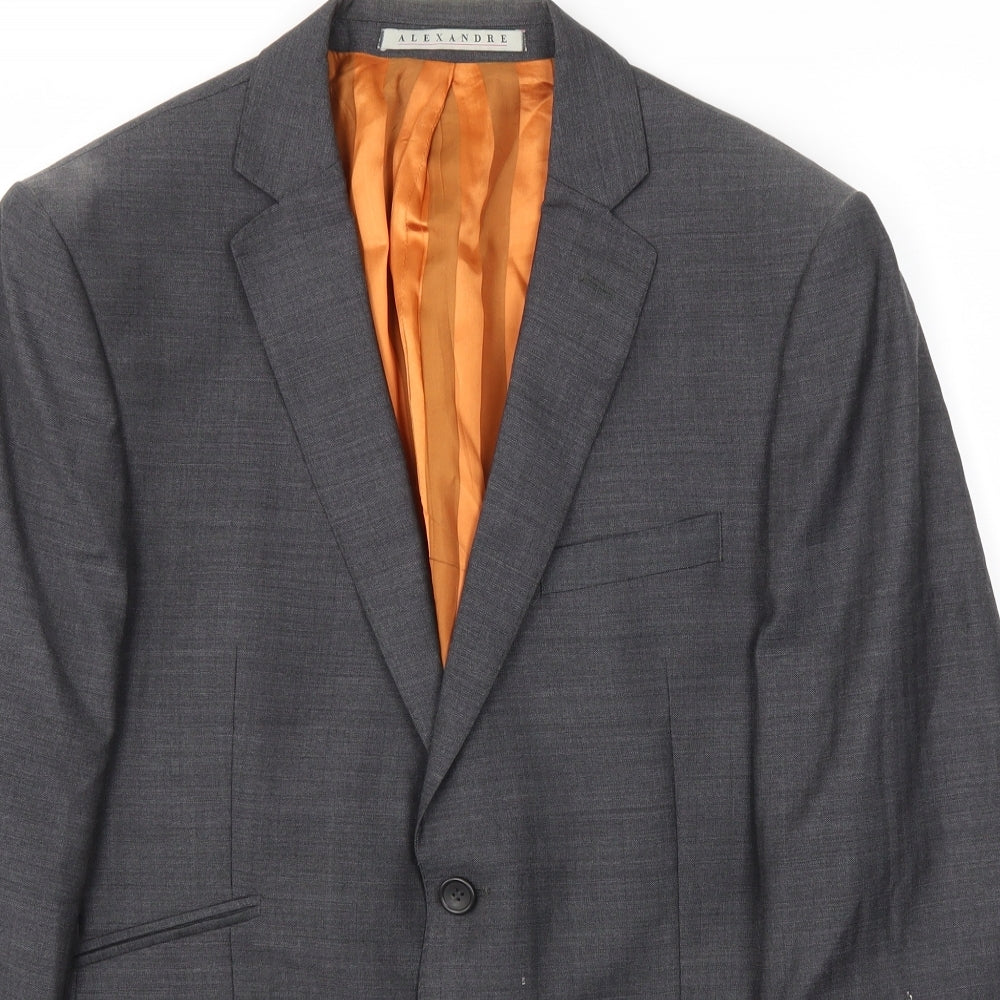 alexandre Mens Grey   Jacket Blazer Size 40
