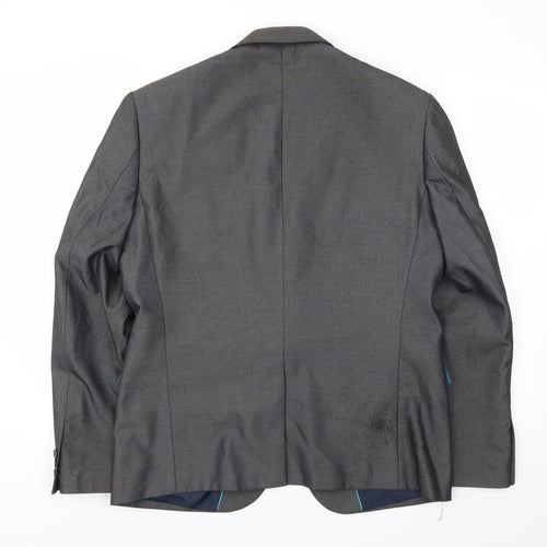M&S Mens Grey   Jacket Blazer Size 42