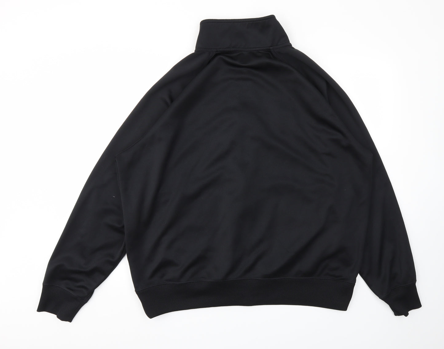 Nike Mens Black   Full Zip Sweatshirt Size 2XL