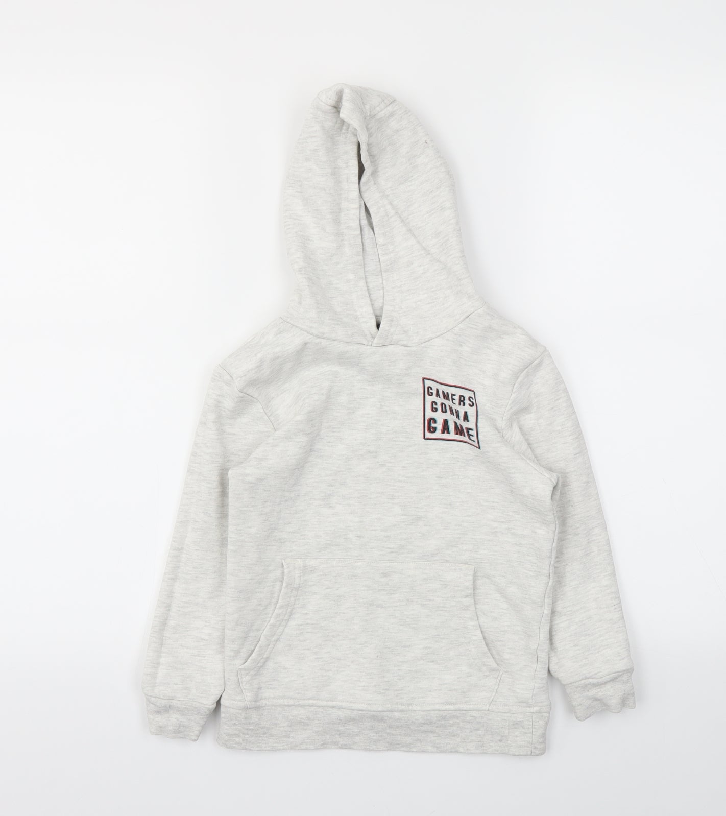 George Boys Grey   Pullover Hoodie Size 6-7 Years