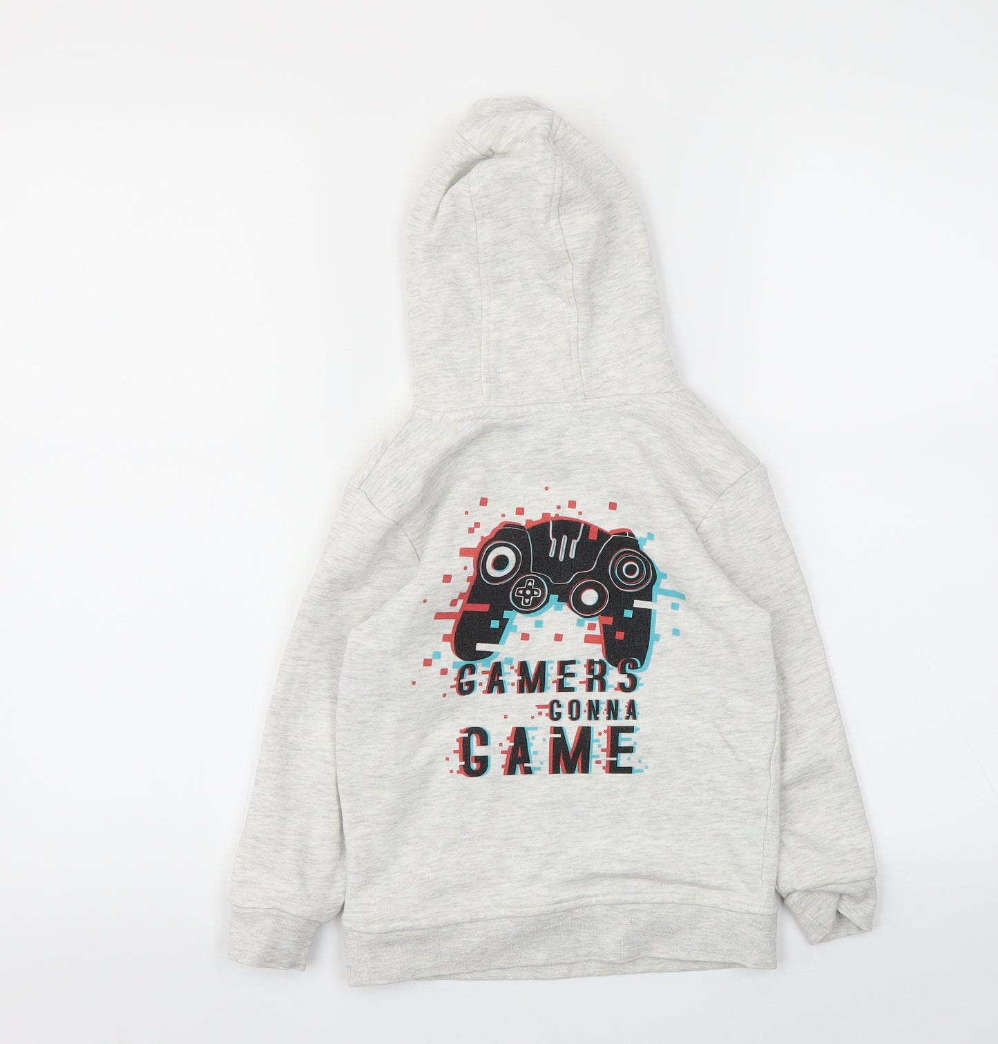 George Boys Grey   Pullover Hoodie Size 6-7 Years