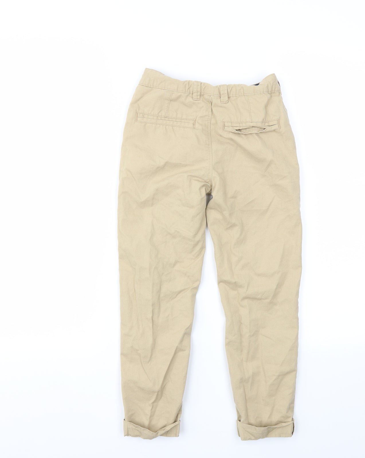 George Boys Beige   Jogger Trousers Size 6-7 Years