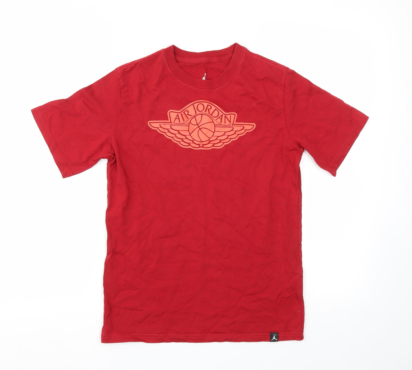 Jordan Boys Red   Basic T-Shirt Size M