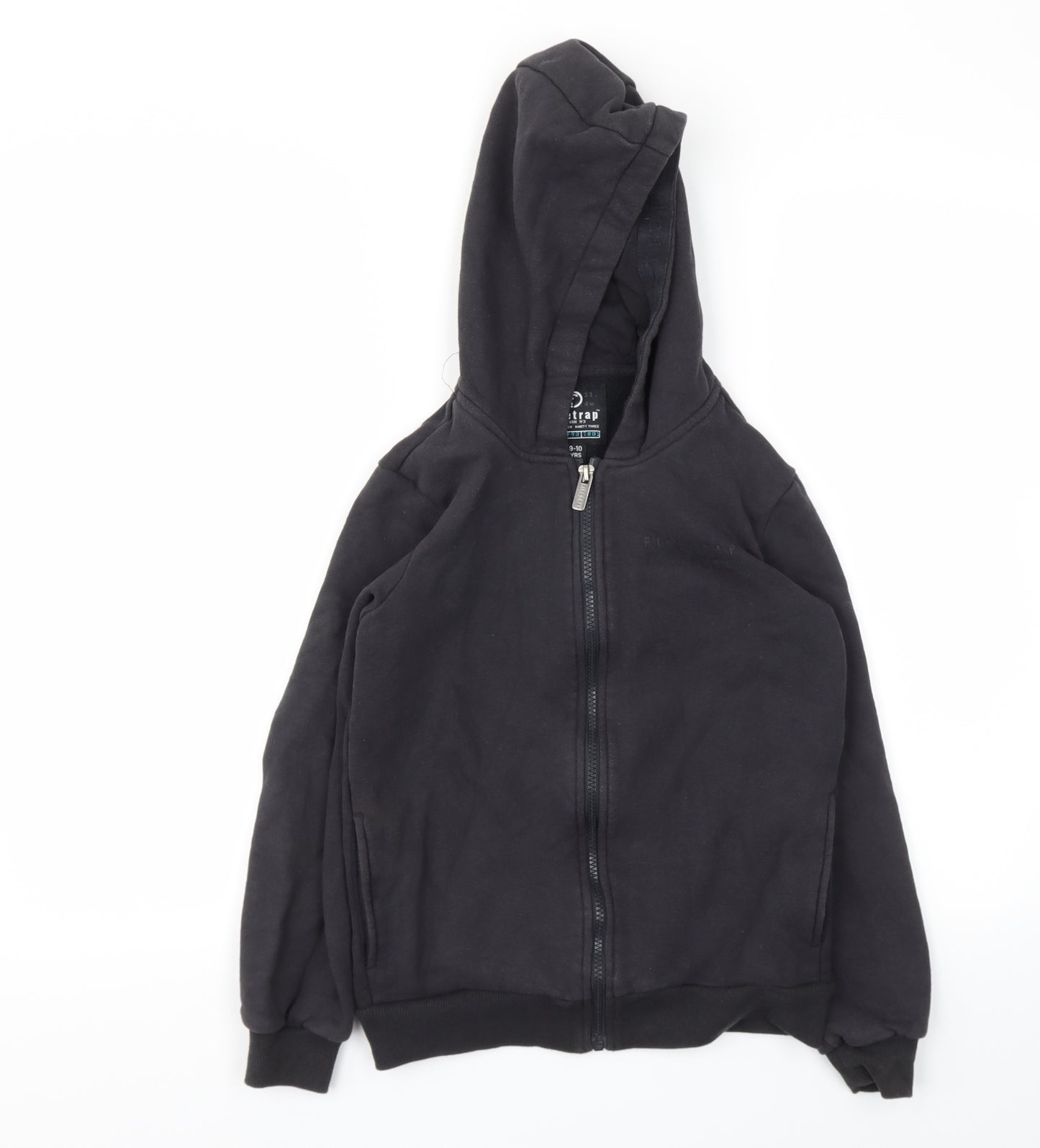 Firetrap Boys Black   Full Zip Hoodie Size 9-10 Years