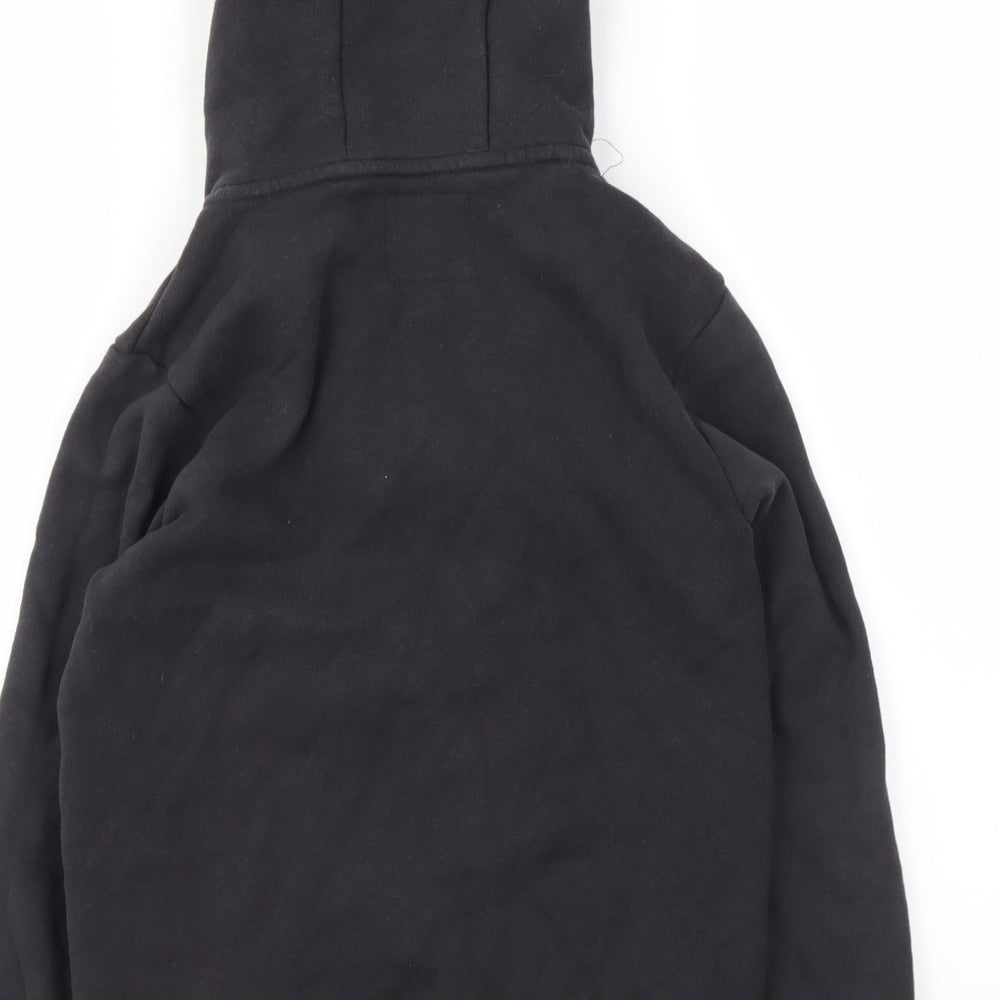 Firetrap Boys Black   Full Zip Hoodie Size 9-10 Years