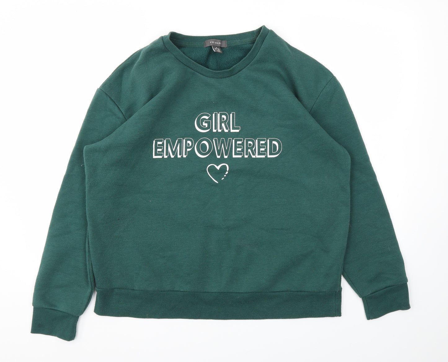 Primark Womens Green   Shrug Jumper Size M