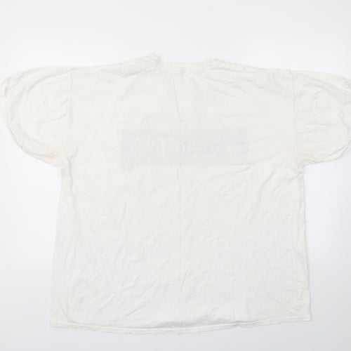 BLONDE +BLONDE Womens White   Basic Polo Size 16