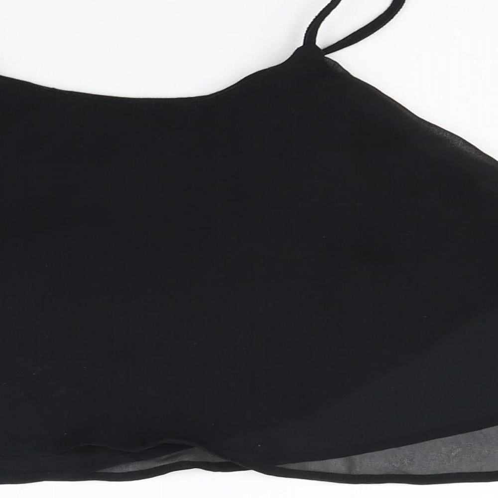 Berksha Womens Black   Basic Tank Size XS
