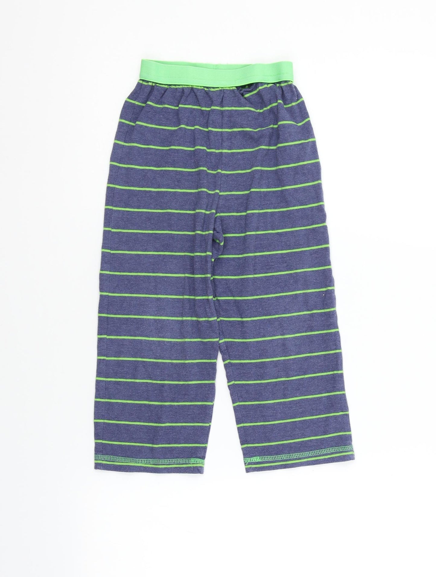 TU Girls Blue Striped  Jegging Trousers Size 4-5 Years