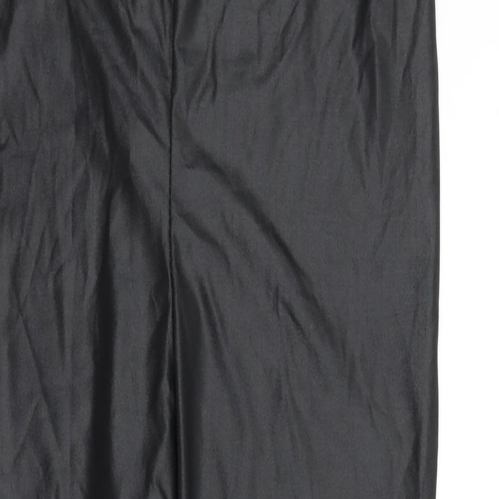 Boohoo Womens Black   Jegging Trousers Size 16 L27 in