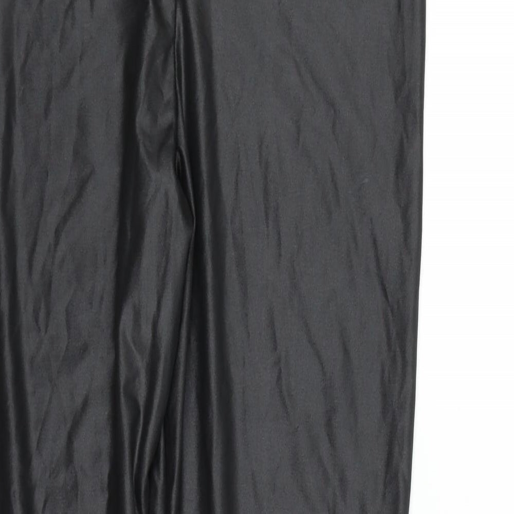 Boohoo Womens Black   Jegging Trousers Size 16 L27 in