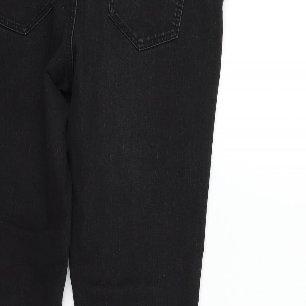 George Womens Black   Straight Jeans Size 16 L27 in