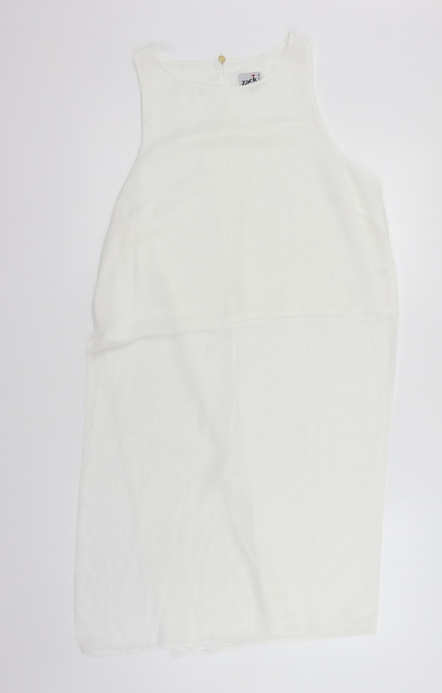 zach Womens White   A-Line  Size 12