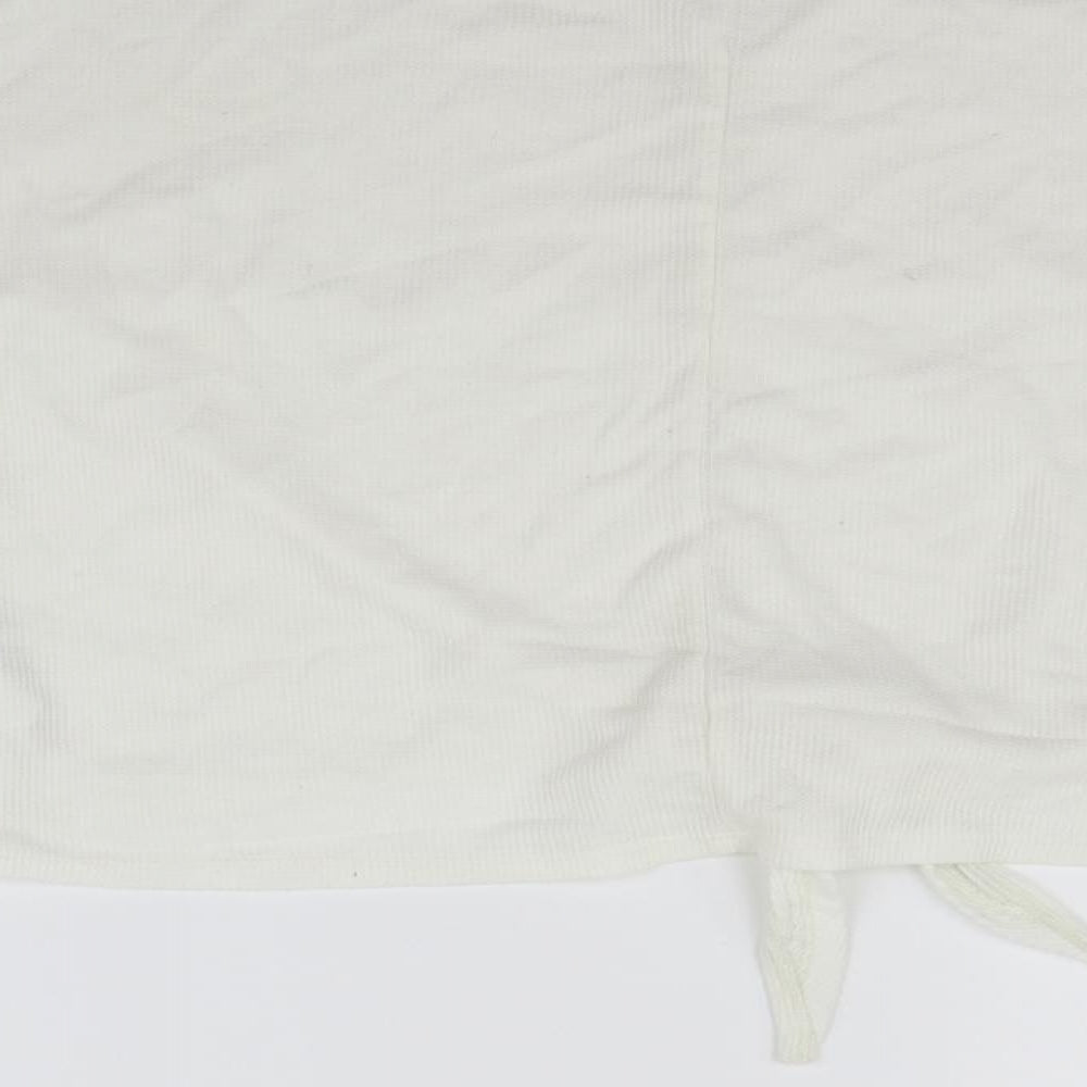 Primark Womens White   Pullover Jumper Size M