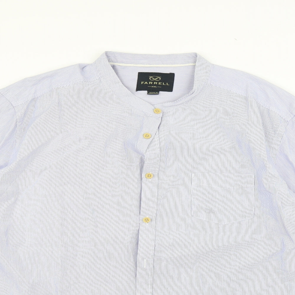 Farrell Mens Blue    Button-Up Size 2XL