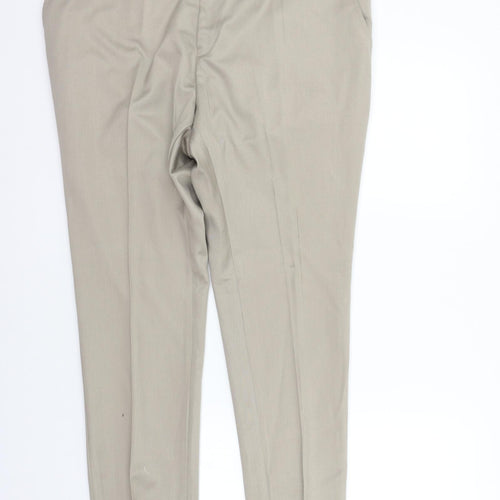 Preworn Womens Beige   Trousers  Size 40 in L31 in