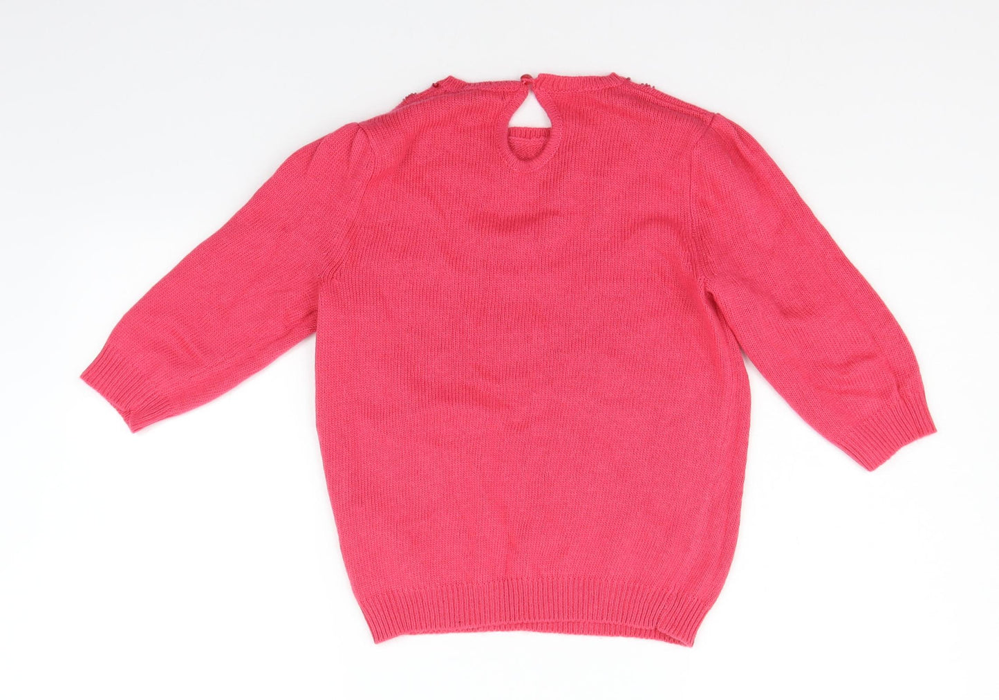 River Island Womens Pink   Pullover Jumper Size 10