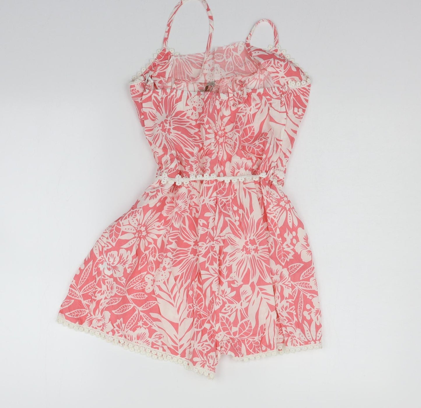PARISIAN SIGNATURE Womens Pink Floral  Jumpsuit  Size 12