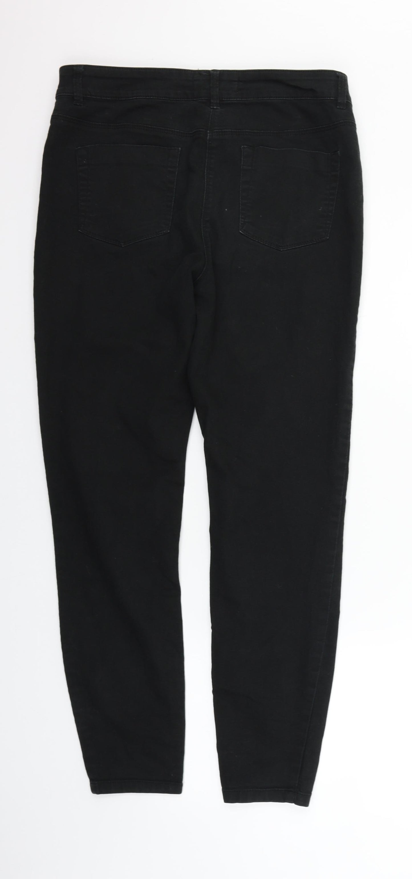 Papaya Womens Black   Straight Jeans Size 12 L27 in
