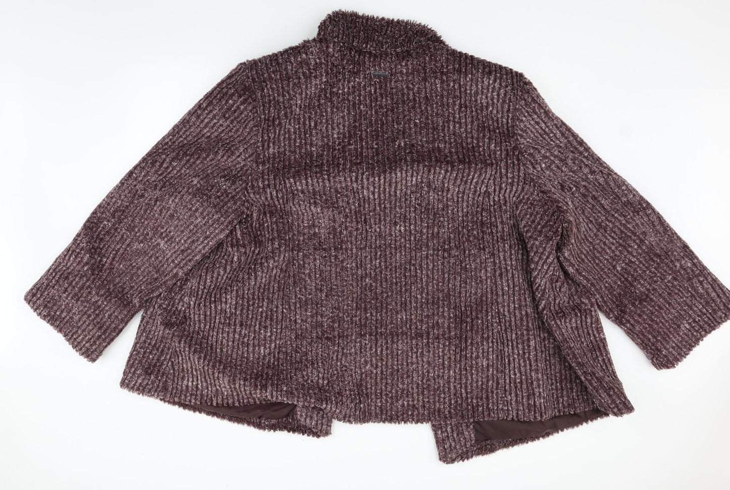 Centigrade Womens Purple   Cardigan Jumper Size 3XL