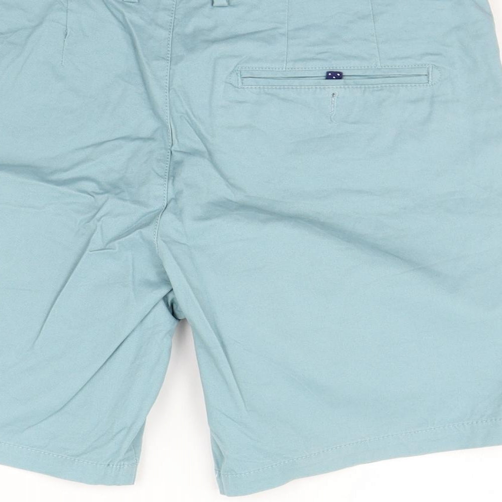 Burton Menswear Mens Blue   Chino Shorts Size 34 in