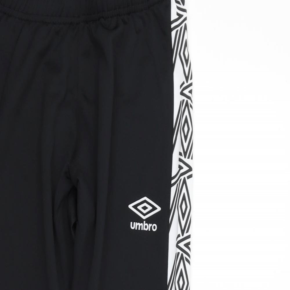 Umbro Womens Black   Jegging Trousers Size S L27 in