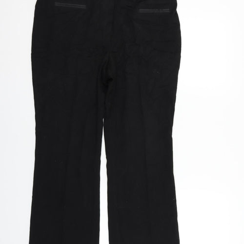 Marks and Spencer Womens Black   Trousers  Size 14 L27 in