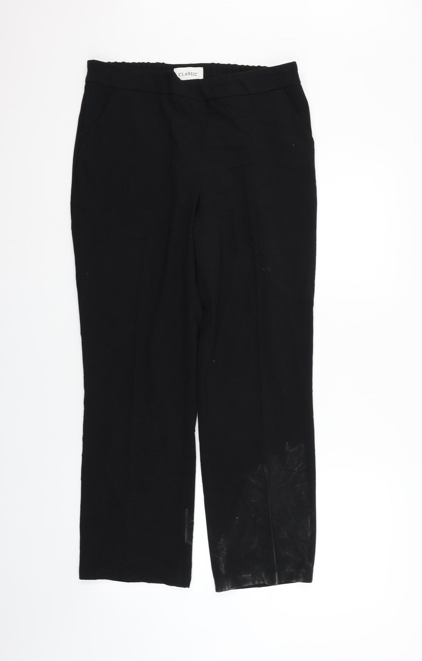 Marks and Spencer Womens Beige   Trousers  Size 12 L27 in