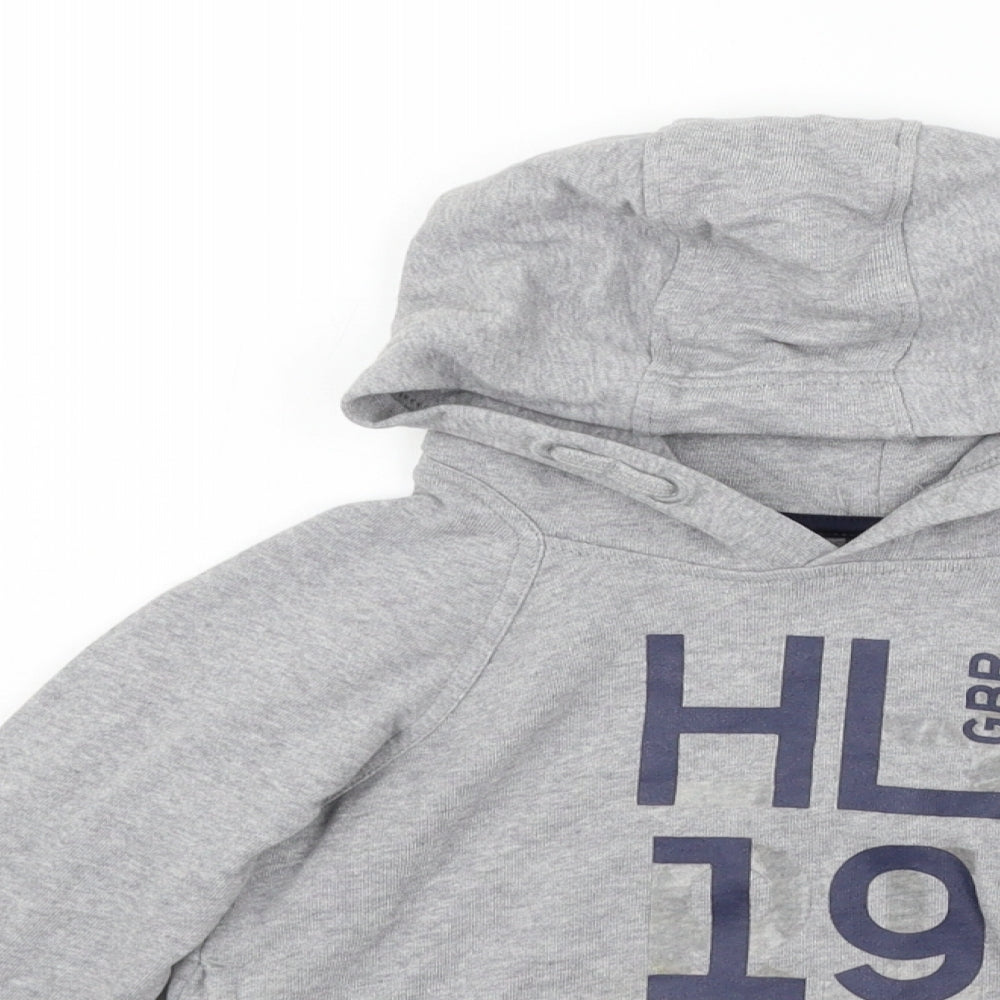 Henry LLoyd Boys Grey   Pullover Hoodie Size 5-6 Years