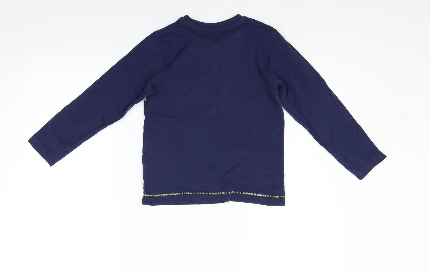 Matalan Boys Blue   Basic T-Shirt Size 7 Years