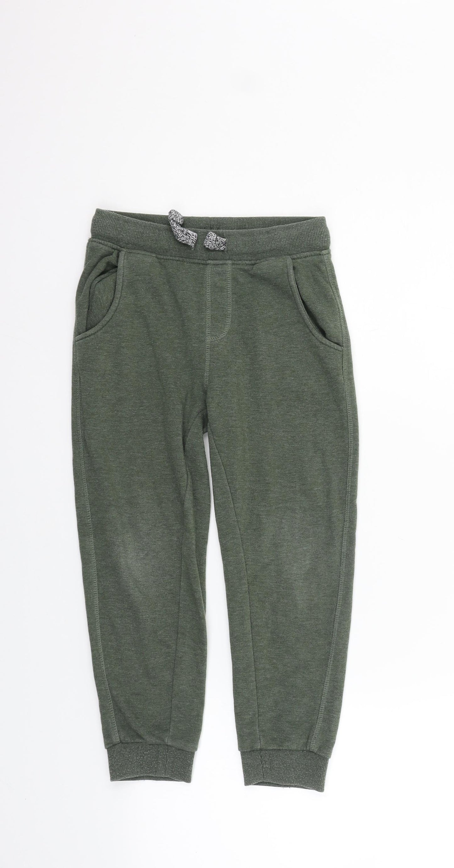 Nutmeg Girls Green   Jogger Trousers Size 5-6 Years