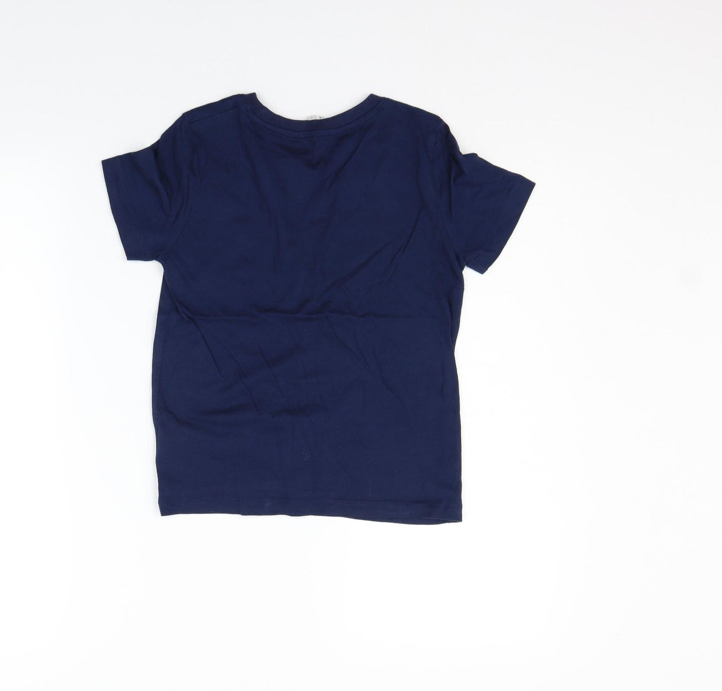 H&M Girls Blue   Basic T-Shirt Size 7-8 Years