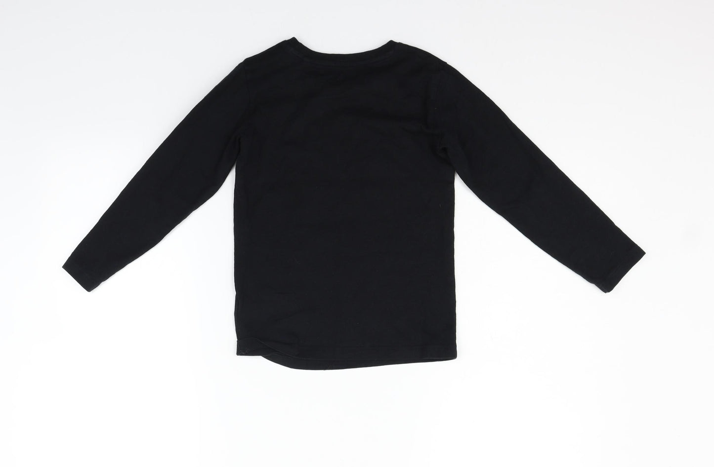 NEXT Girls Black   Basic T-Shirt Size 5-6 Years