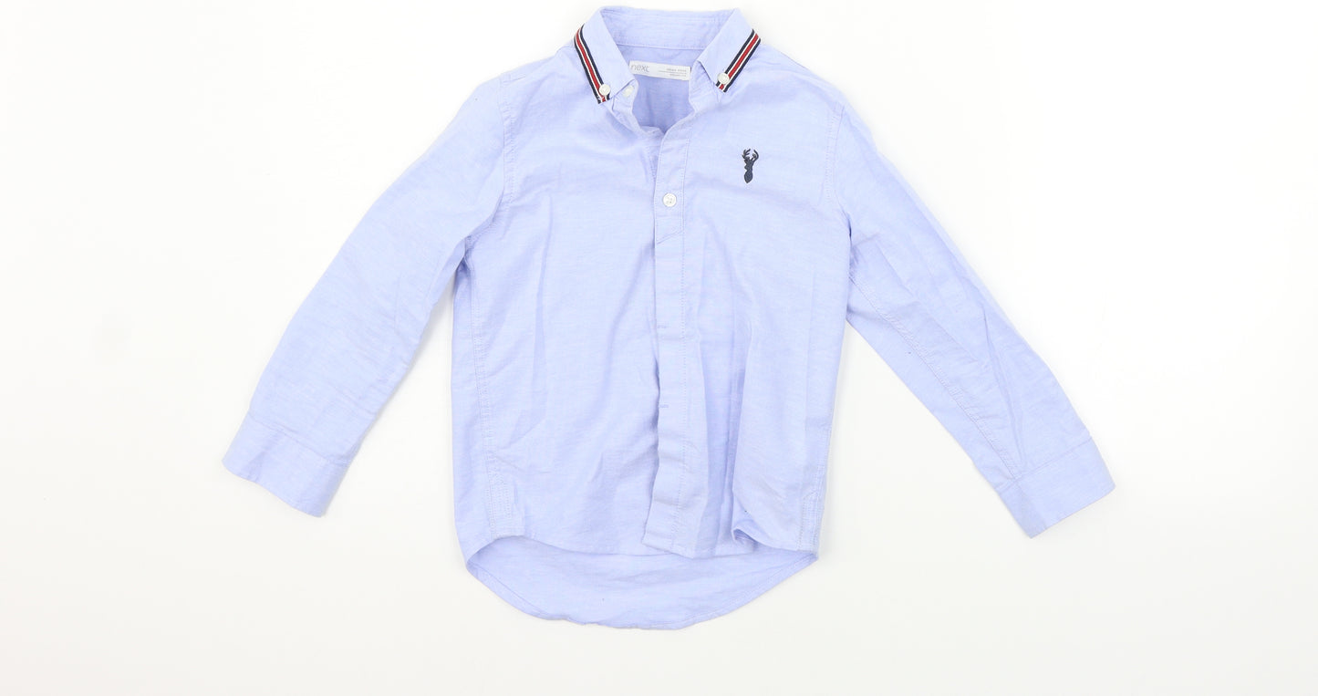 NEXT Boys Black   Basic Button-Up Size 5 Years