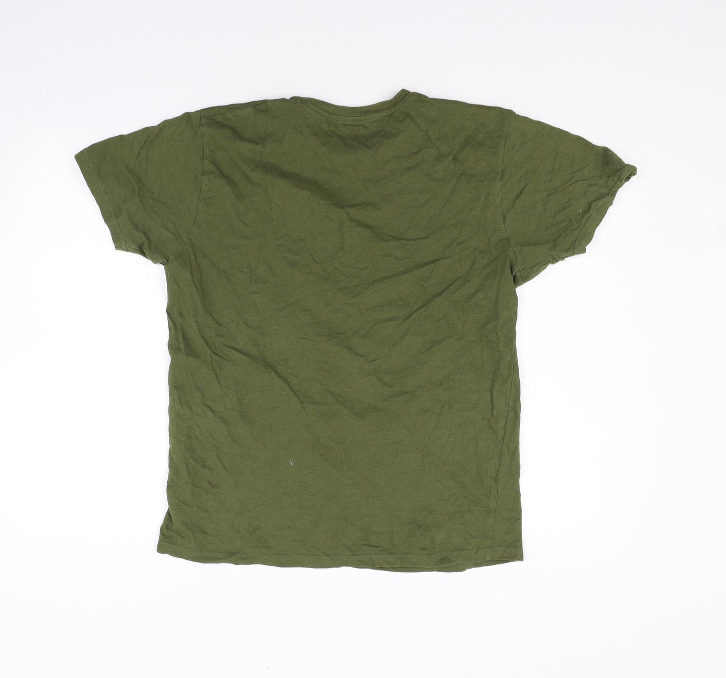 Primark Mens Green    T-Shirt Size M