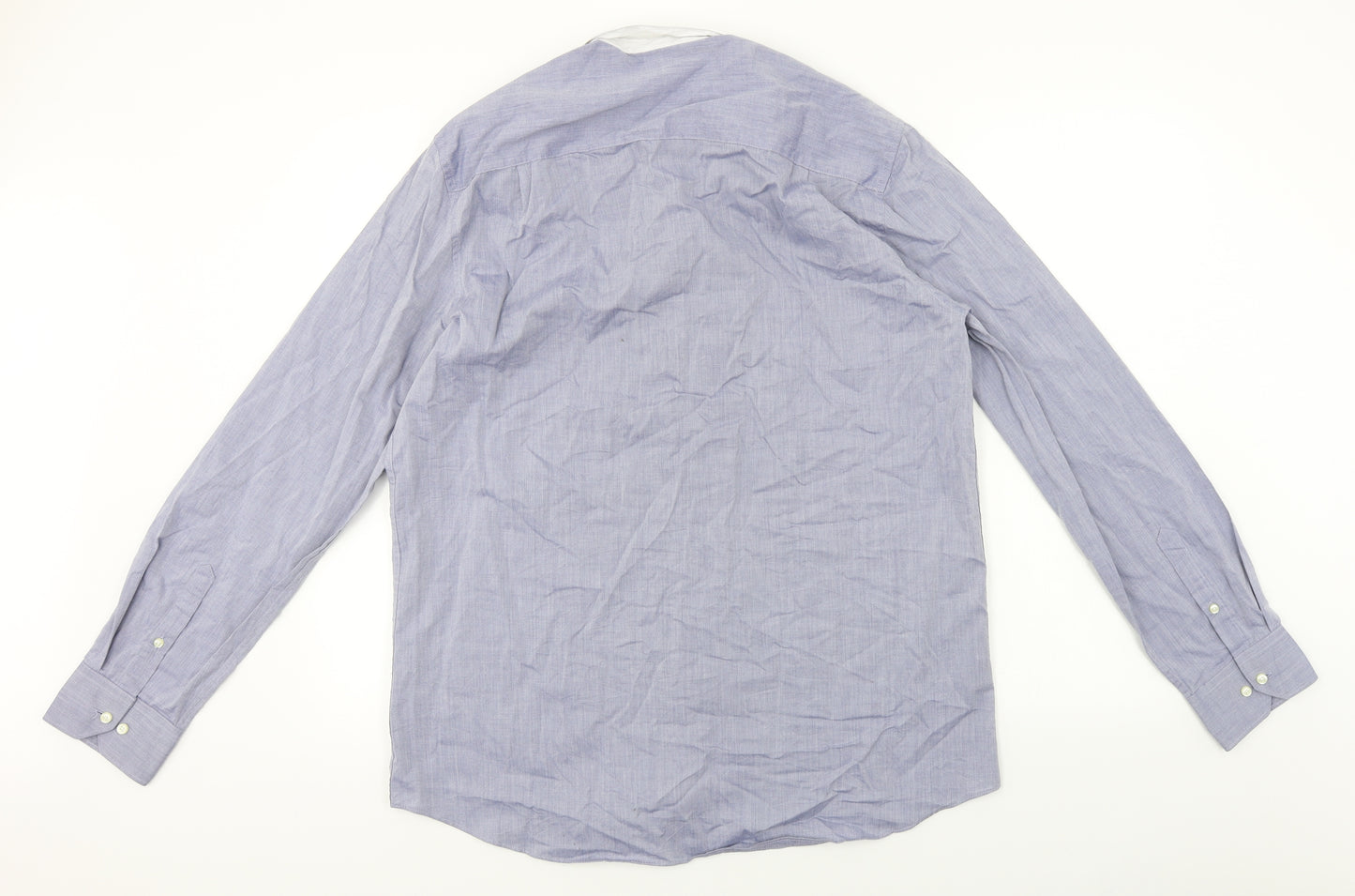 NEXT  Mens Blue    Dress Shirt Size 16