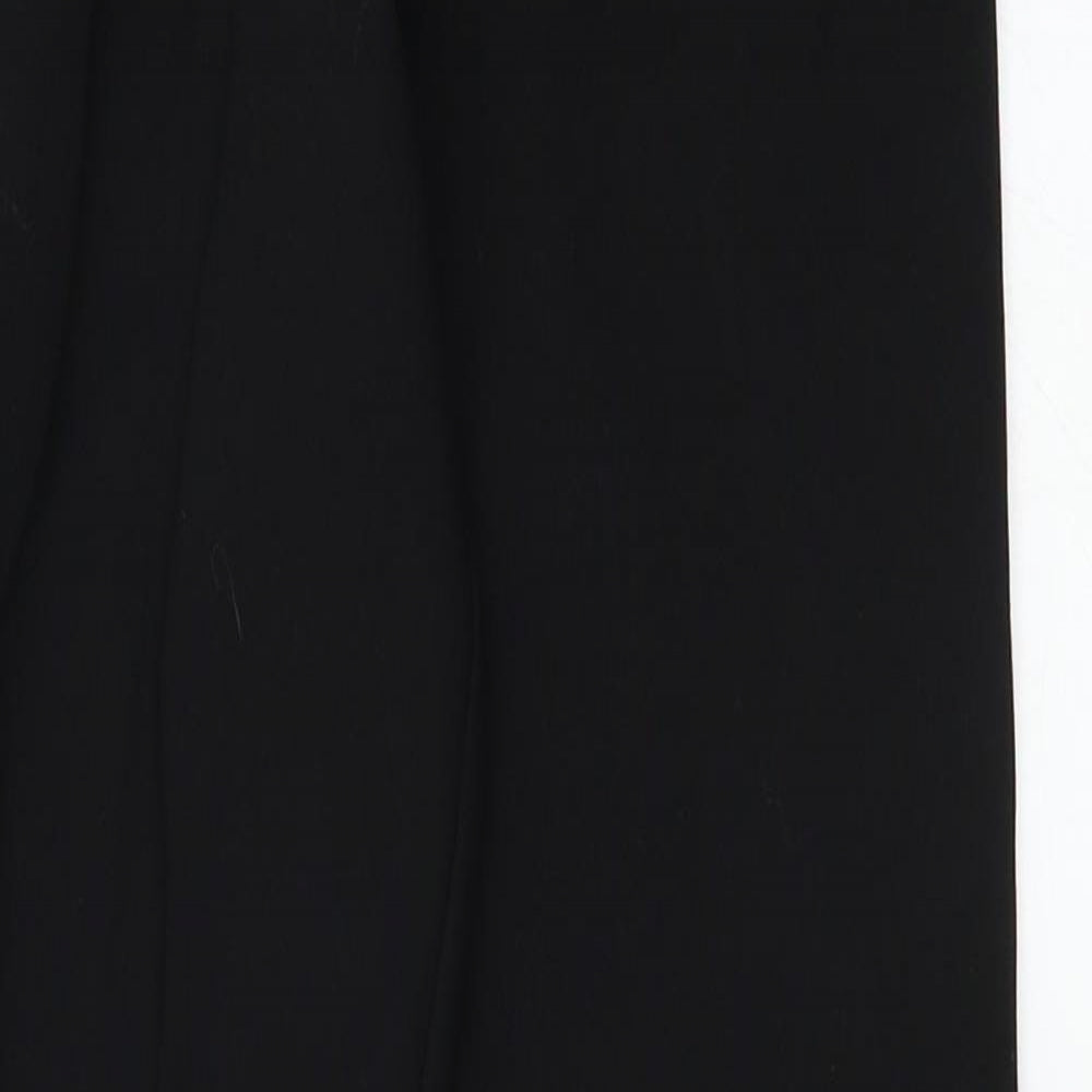 white label   Womens Black   Trousers  Size 8 L24 in
