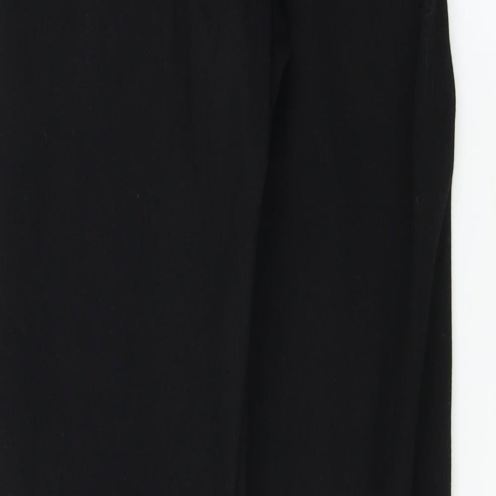 white label   Womens Black   Trousers  Size 8 L24 in