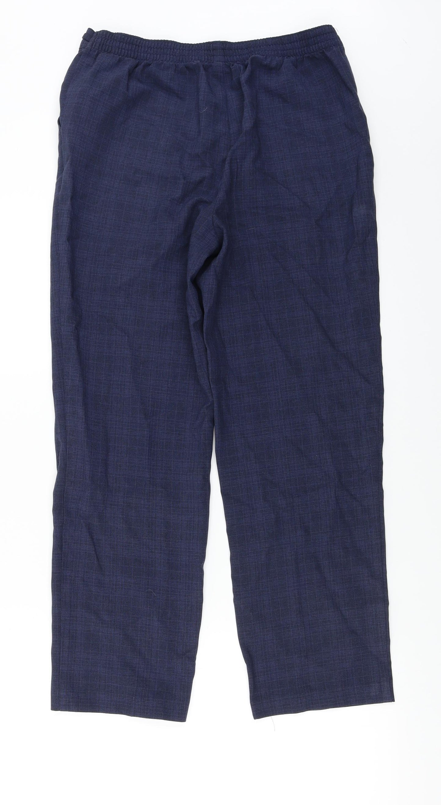 Marks and Spencer  Womens Blue   Trousers  Size 10 L25 in