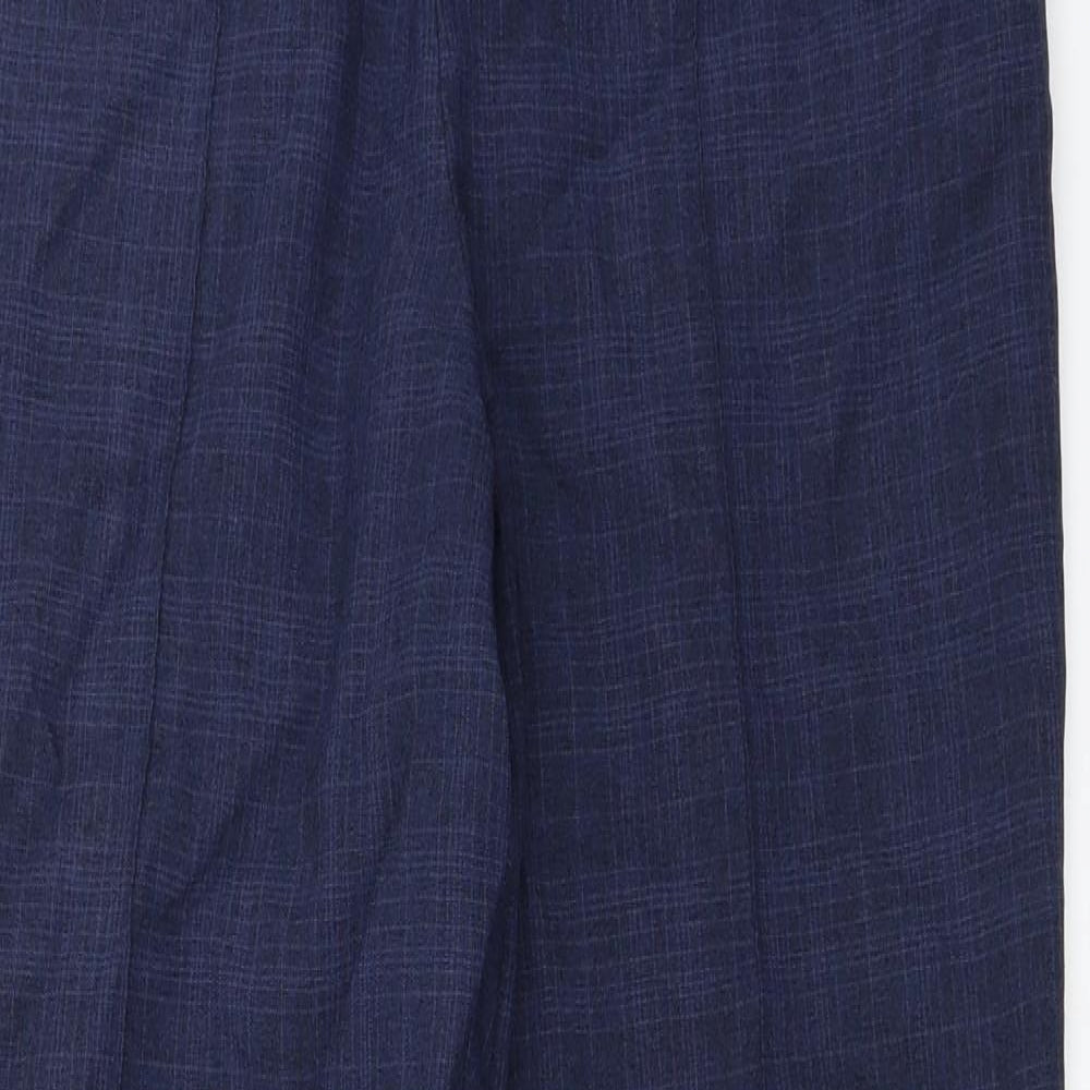 Marks and Spencer  Womens Blue   Trousers  Size 10 L25 in