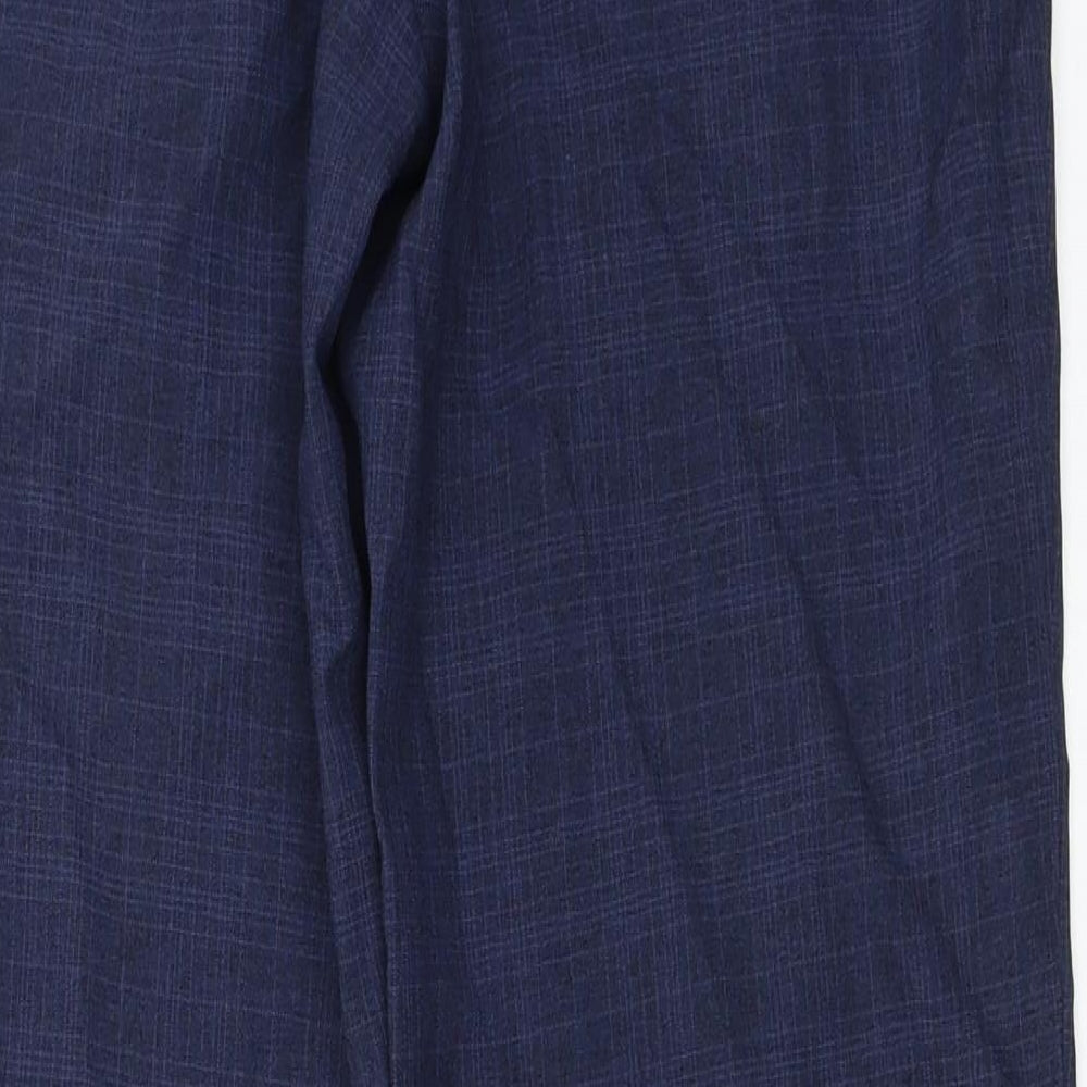Marks and Spencer  Womens Blue   Trousers  Size 10 L25 in