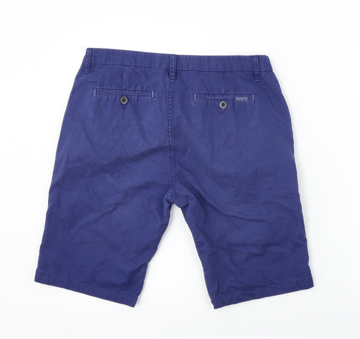 Primark  Mens Blue   Chino Shorts Size 32 in