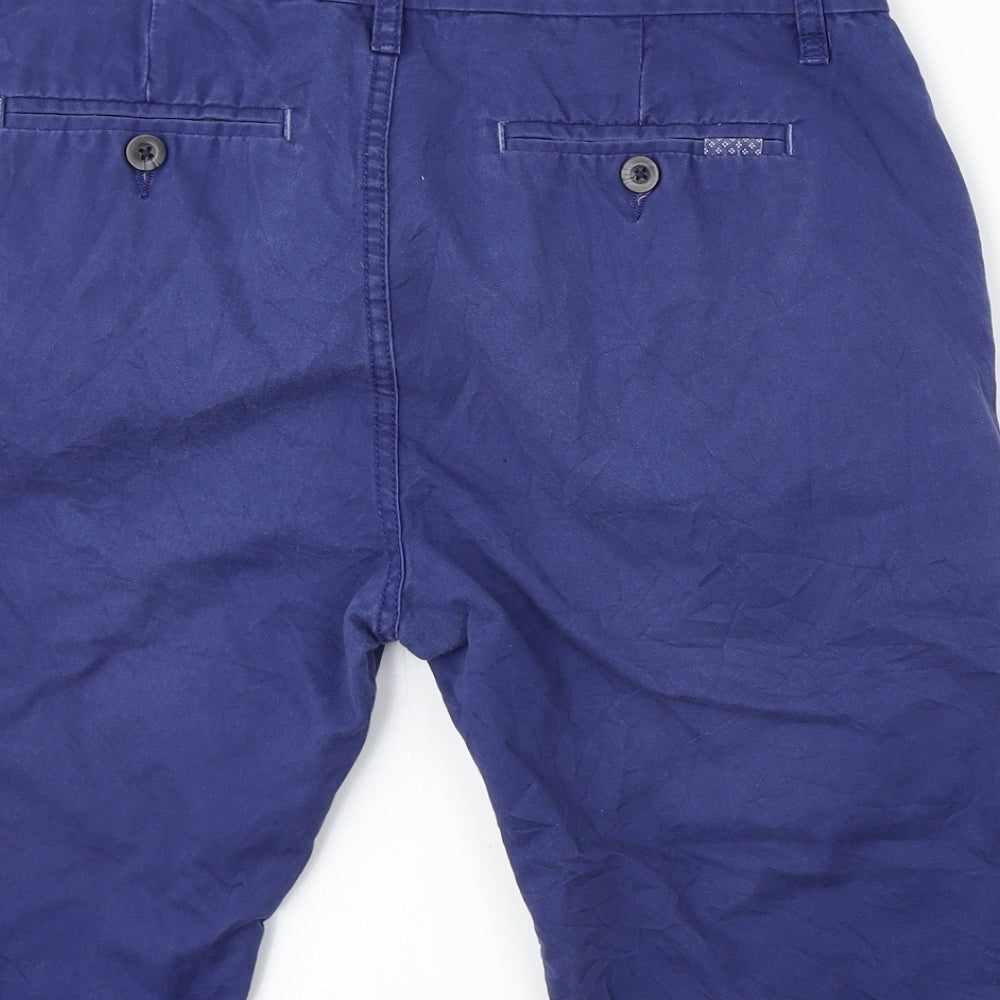 Primark  Mens Blue   Chino Shorts Size 32 in