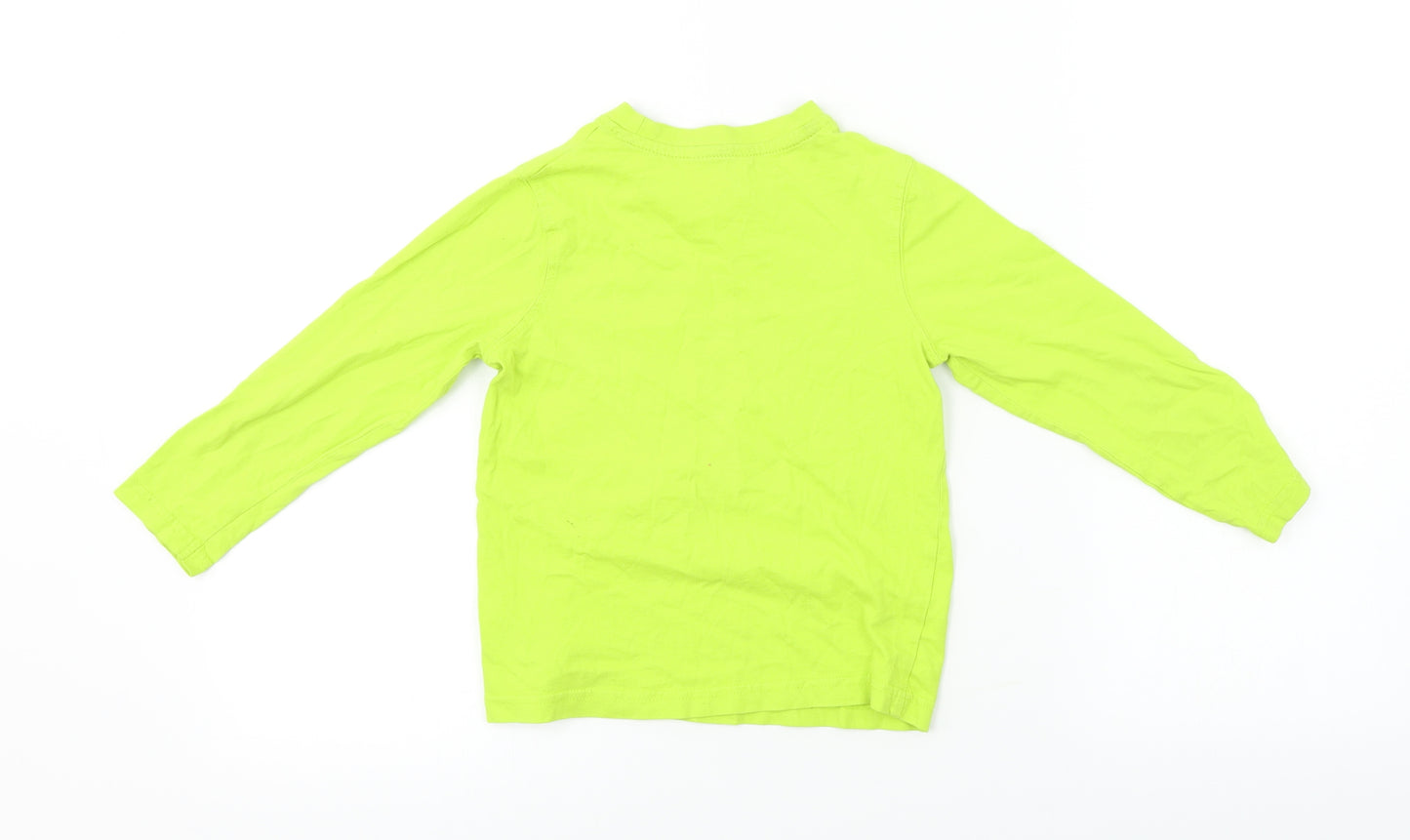 George  Boys Green   Basic T-Shirt Size 4-5 Years