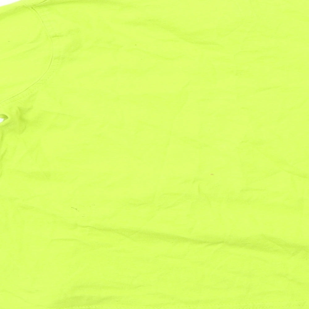 George  Boys Green   Basic T-Shirt Size 4-5 Years